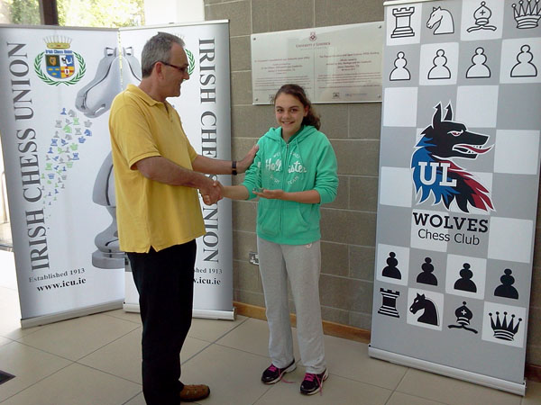 Diana Mirza, winner Centenary Irish Women's Championship