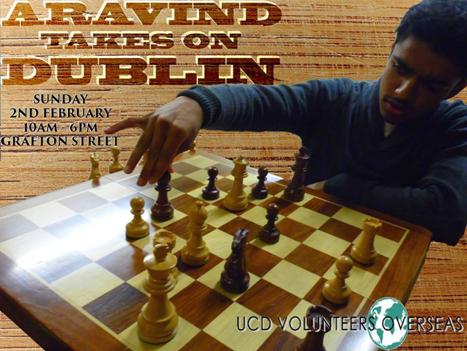 Aravind takes on Dublin