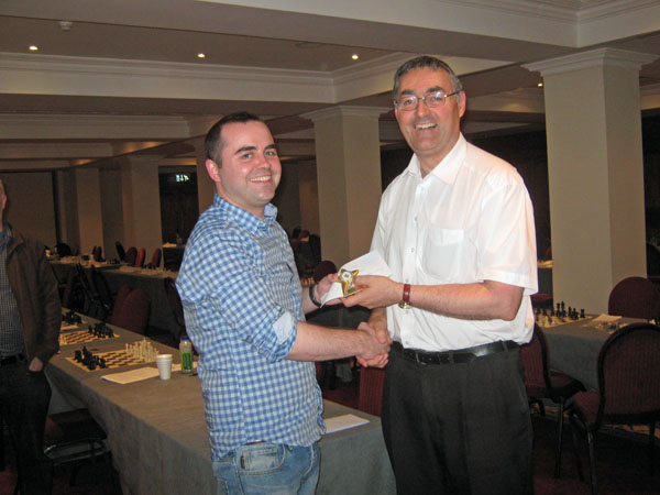 Killian Delaney, grading prize, City of Dublin Masters