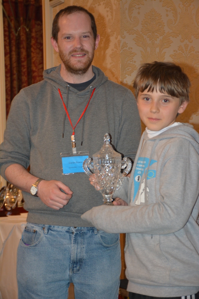Danny Dwyer, Irish U-12 champion