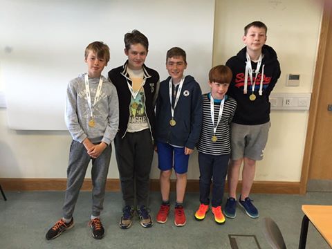 Leinster Under 16 Community Games champions Foxrock