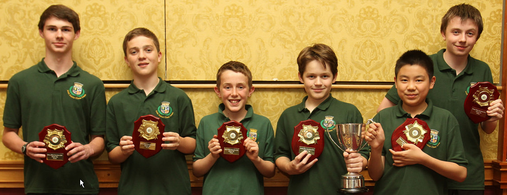 Robinson Cup Winning Team 2015