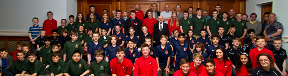 Glorney Gilbert 2015 - Group with President