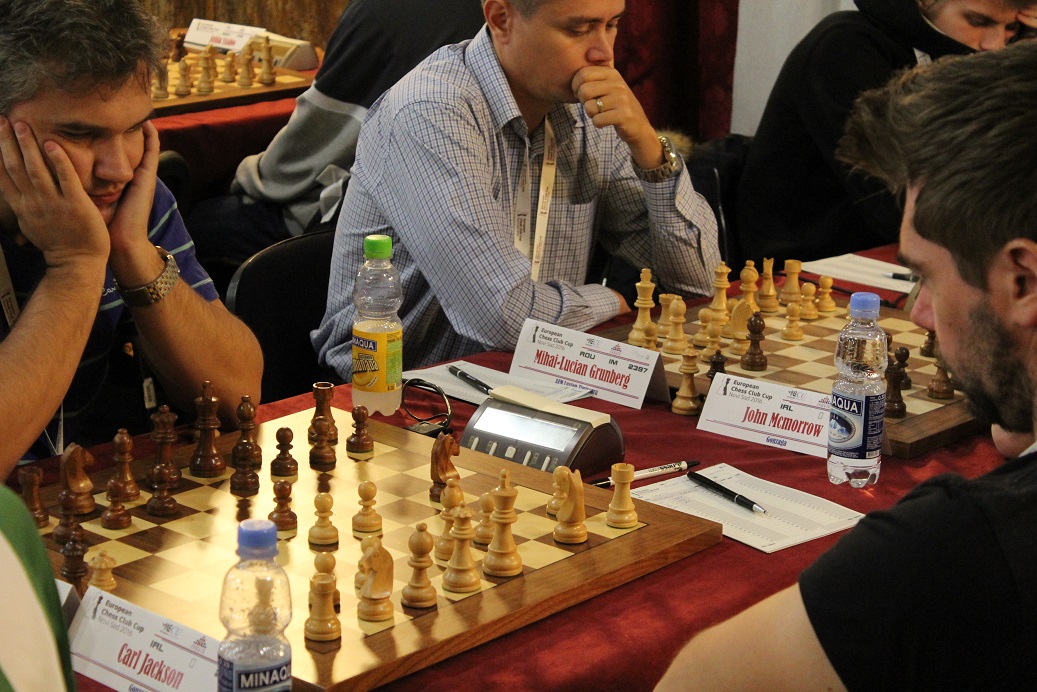 Carl Jackson in Round 3 of ECC