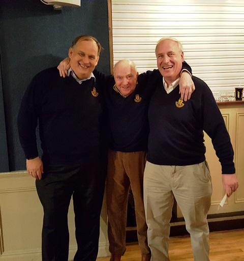 Joint winner of the Kilkenny Masters, Alex Baburin with Jack Lowry and Maurice Buckley