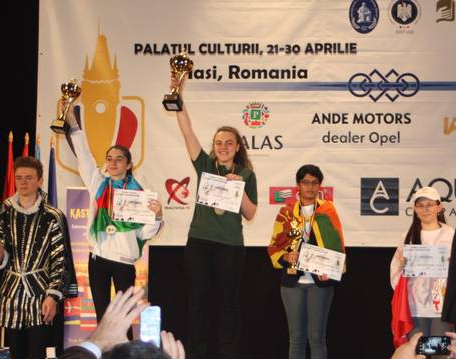 WSCC2017 - Diana Mirza's U17G Podium