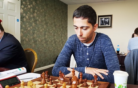 Alex Lopez, at the Irish Championship