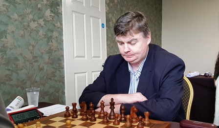 Colm Daly, at the Irish Championship