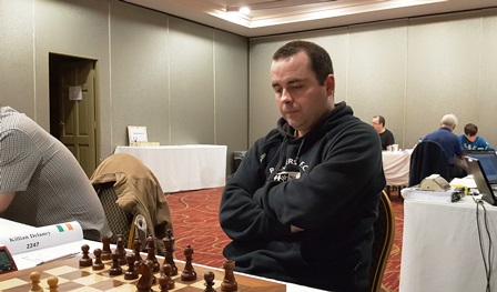 Kilian Delaney, at the Irish Championship