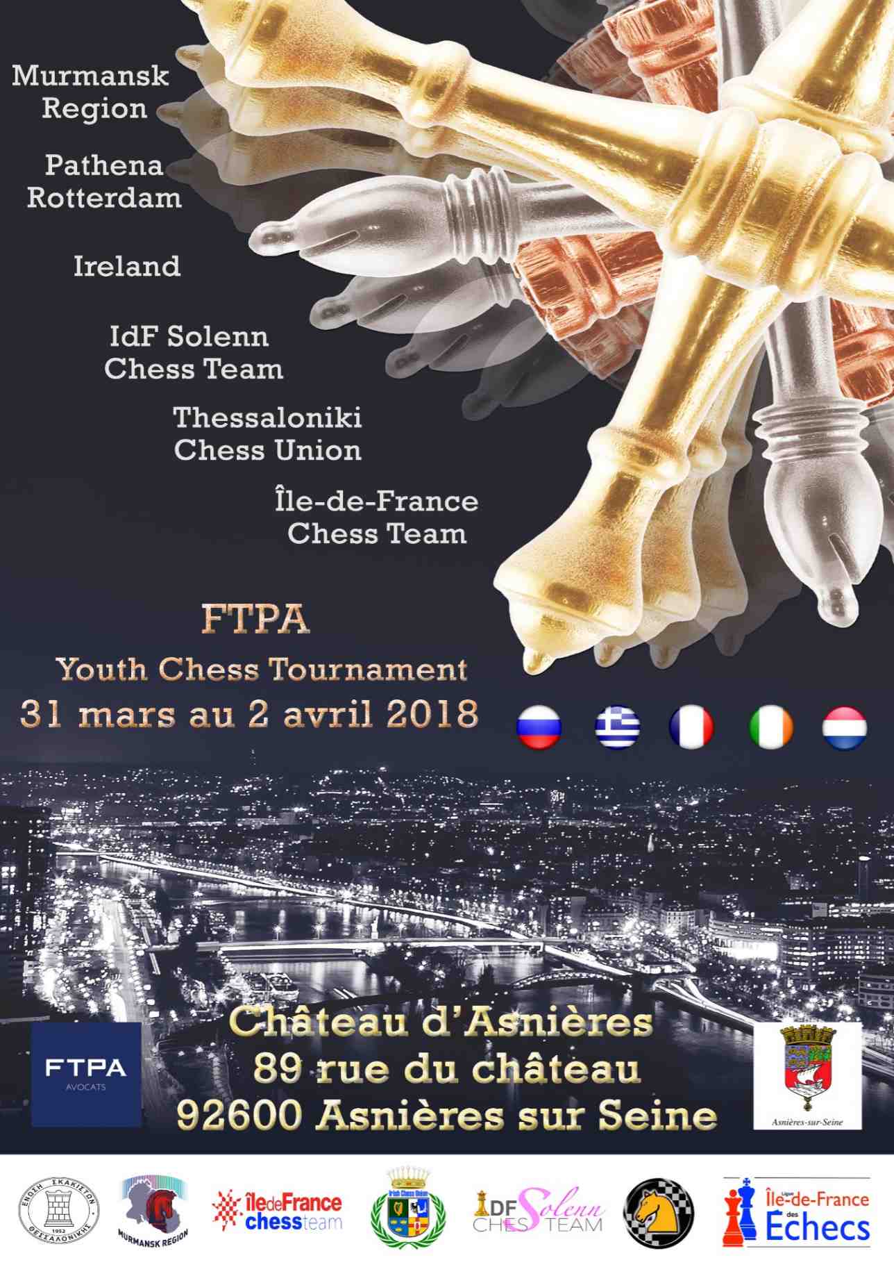 FTPA Youth at Asnieres, Paris 2018