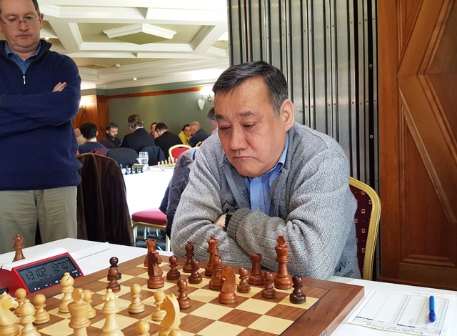 Mark Hebden at the Bunratty Masters
