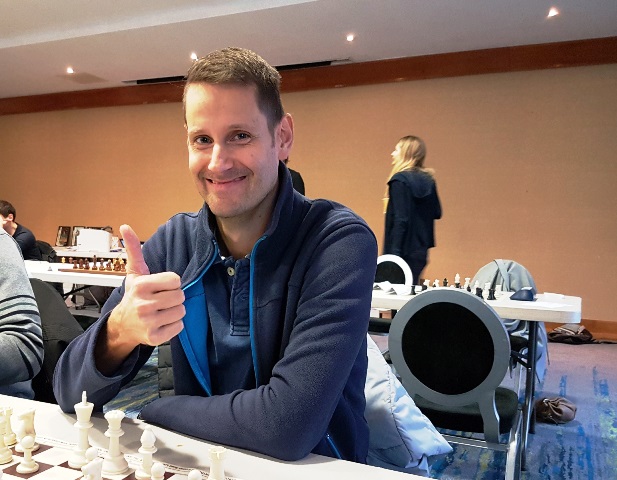 Michial Vrba on his first visit to the Kilkenny Masters