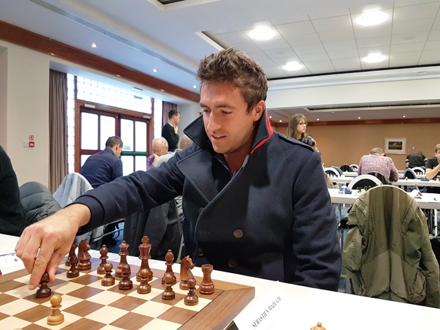 Sebastien Maze GM, a regular attraction at the Kilkenny Masters