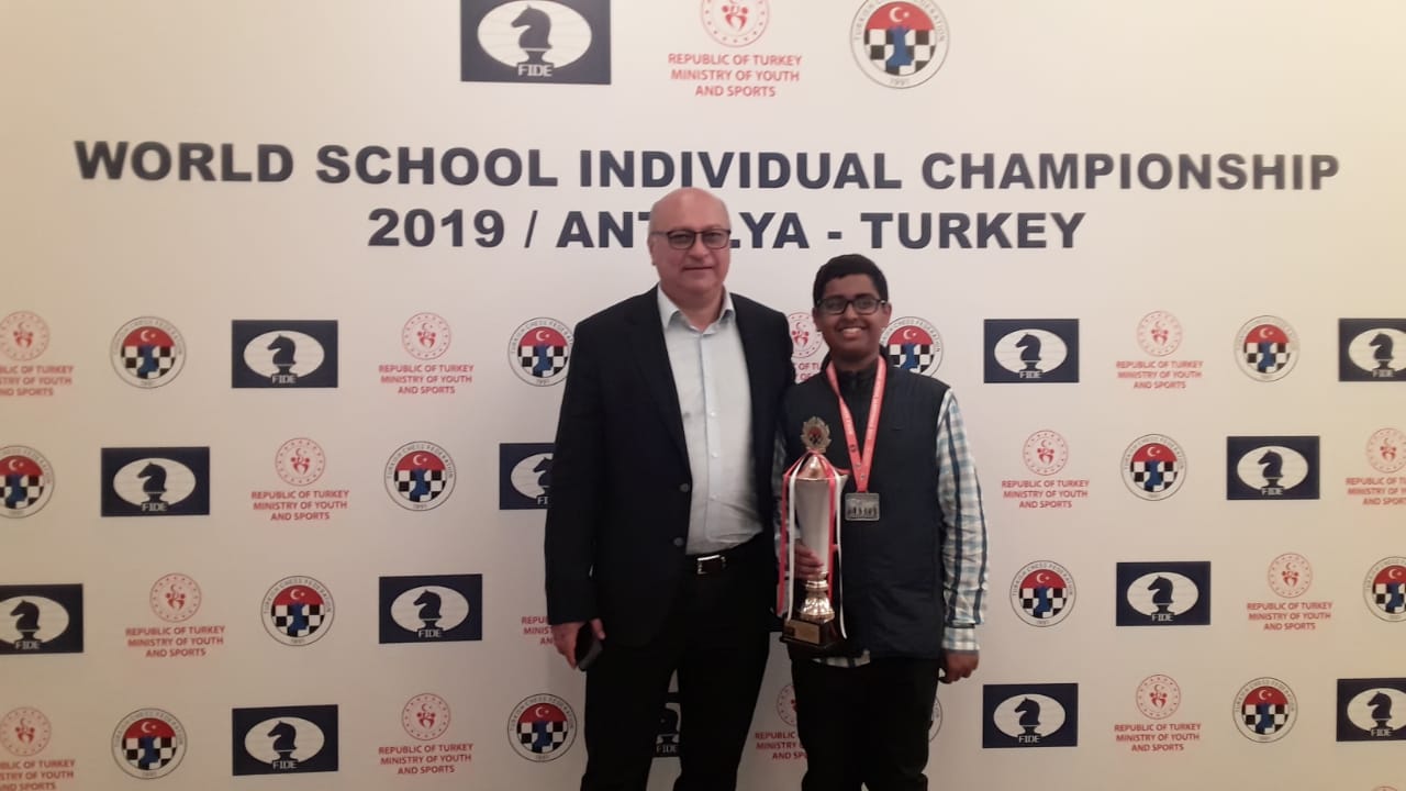 Tarun Kanyamarala Second in World School Championships