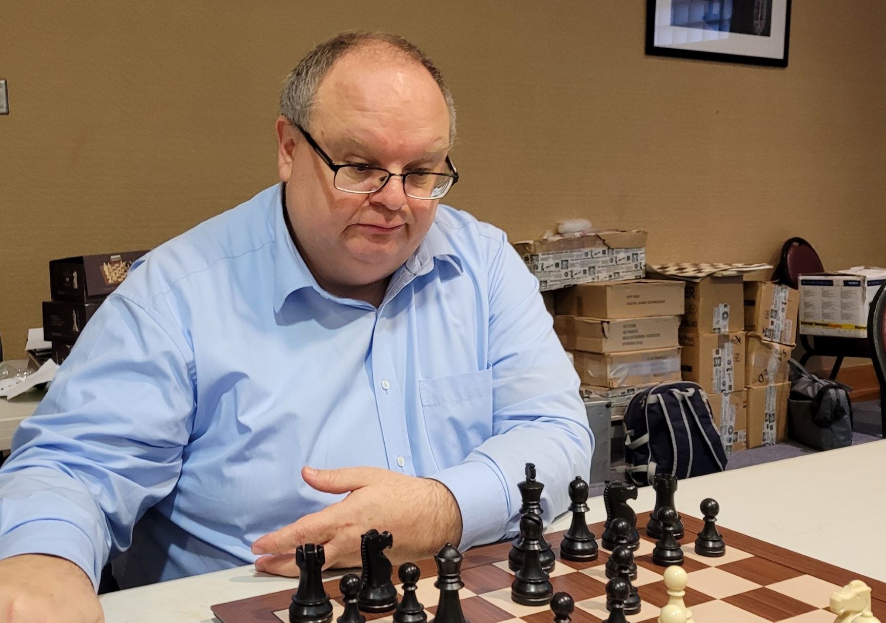 Mark Heidenfeld at the Kilkenny Masters