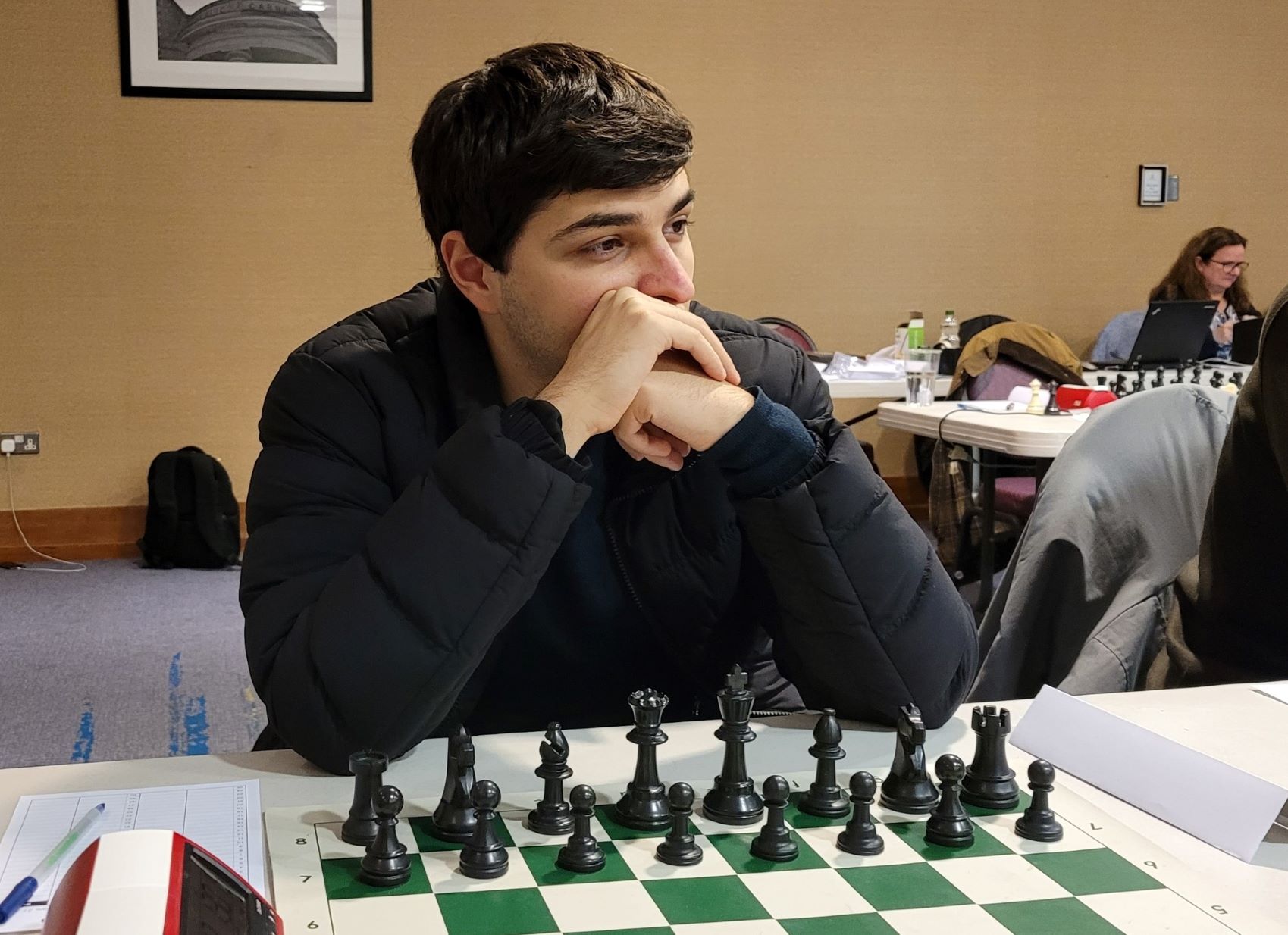 Artur Davtyan IM at the Kilkenny Masters