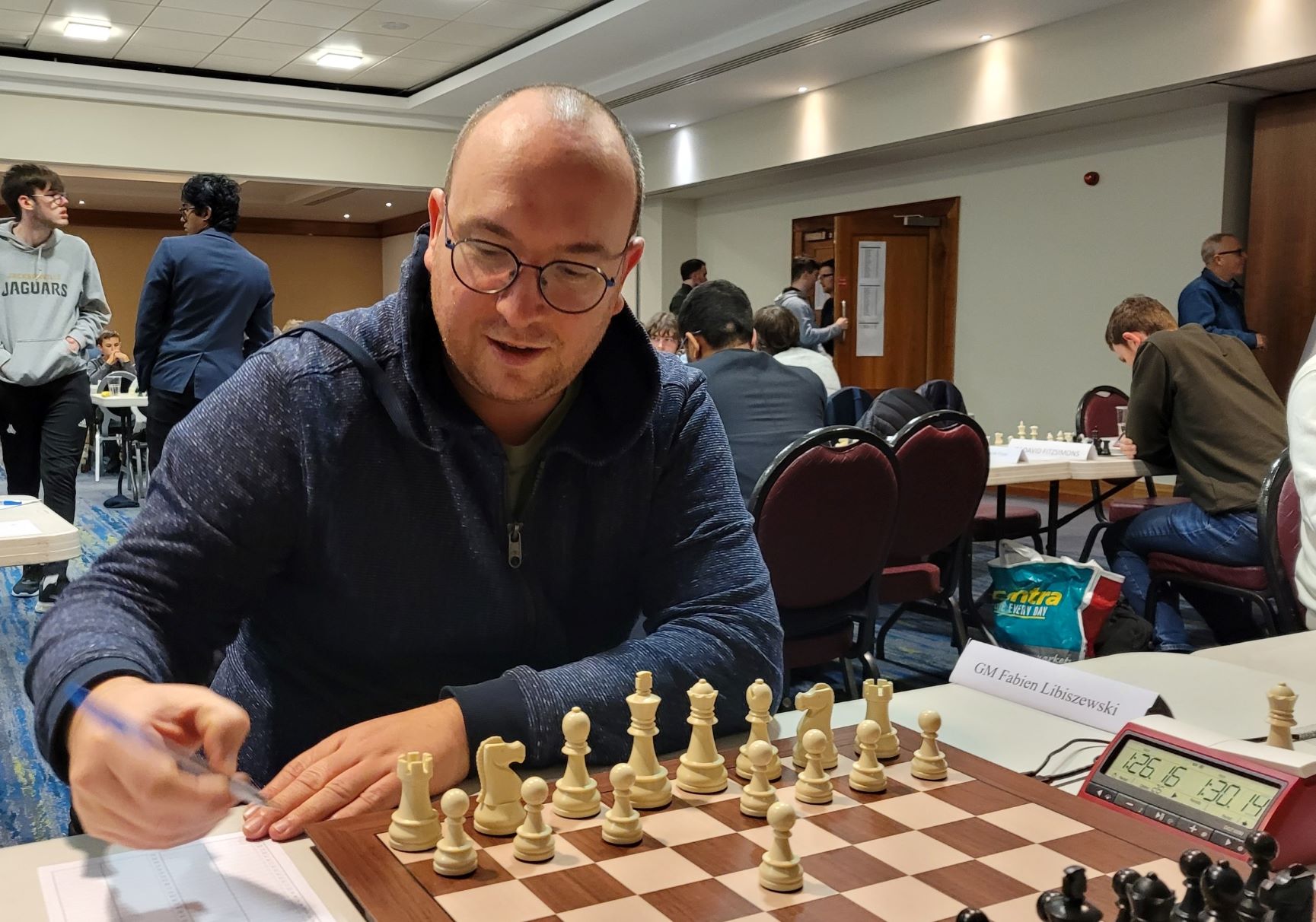 Fabien Libiszewski at the Kilkenny Masters