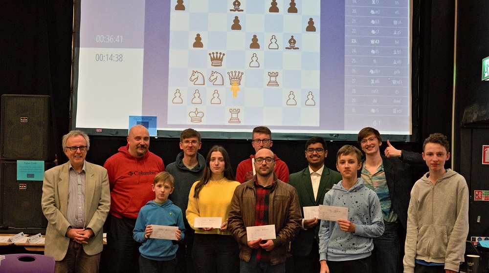 DCU Open and U1400 Prizewinners