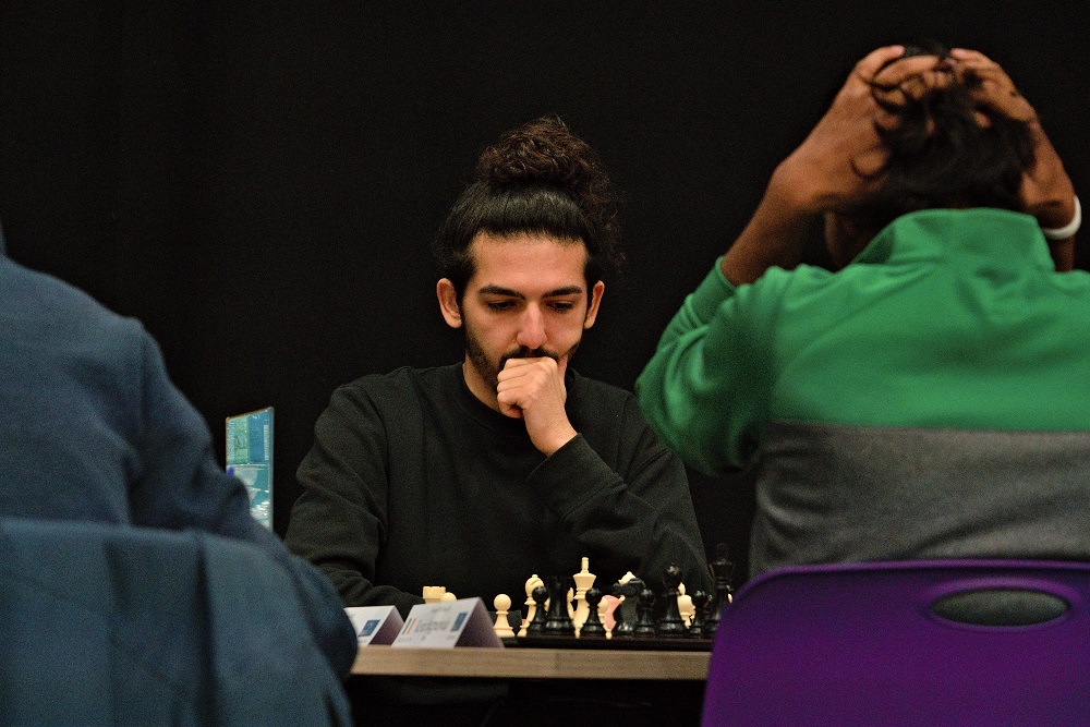 Yanis facing Kevin at the DCU Open