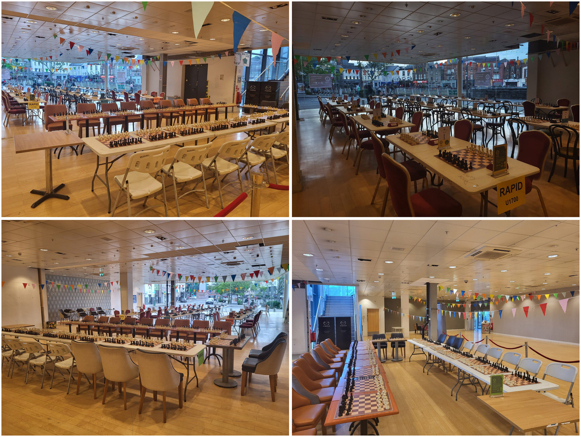 FIDE 100 GWR Attempt: Drogheda Venue Montage