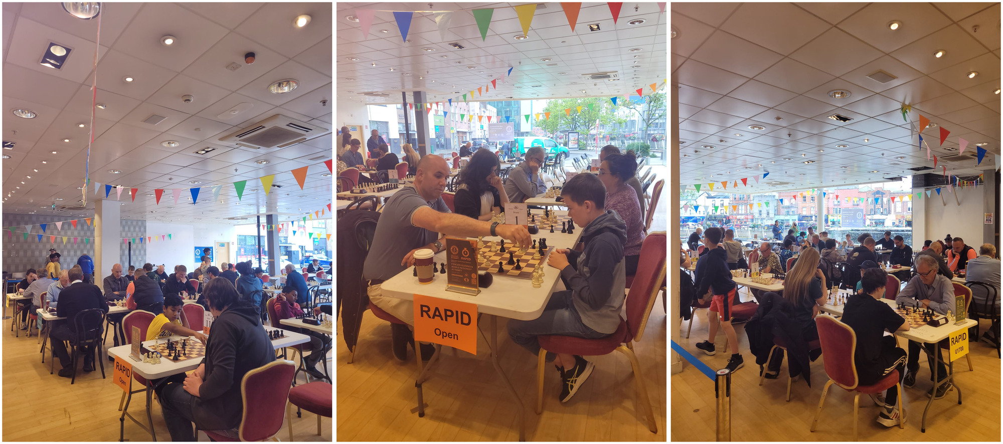 FIDE 100 GWR Attempt: Drogheda Rapid Montage