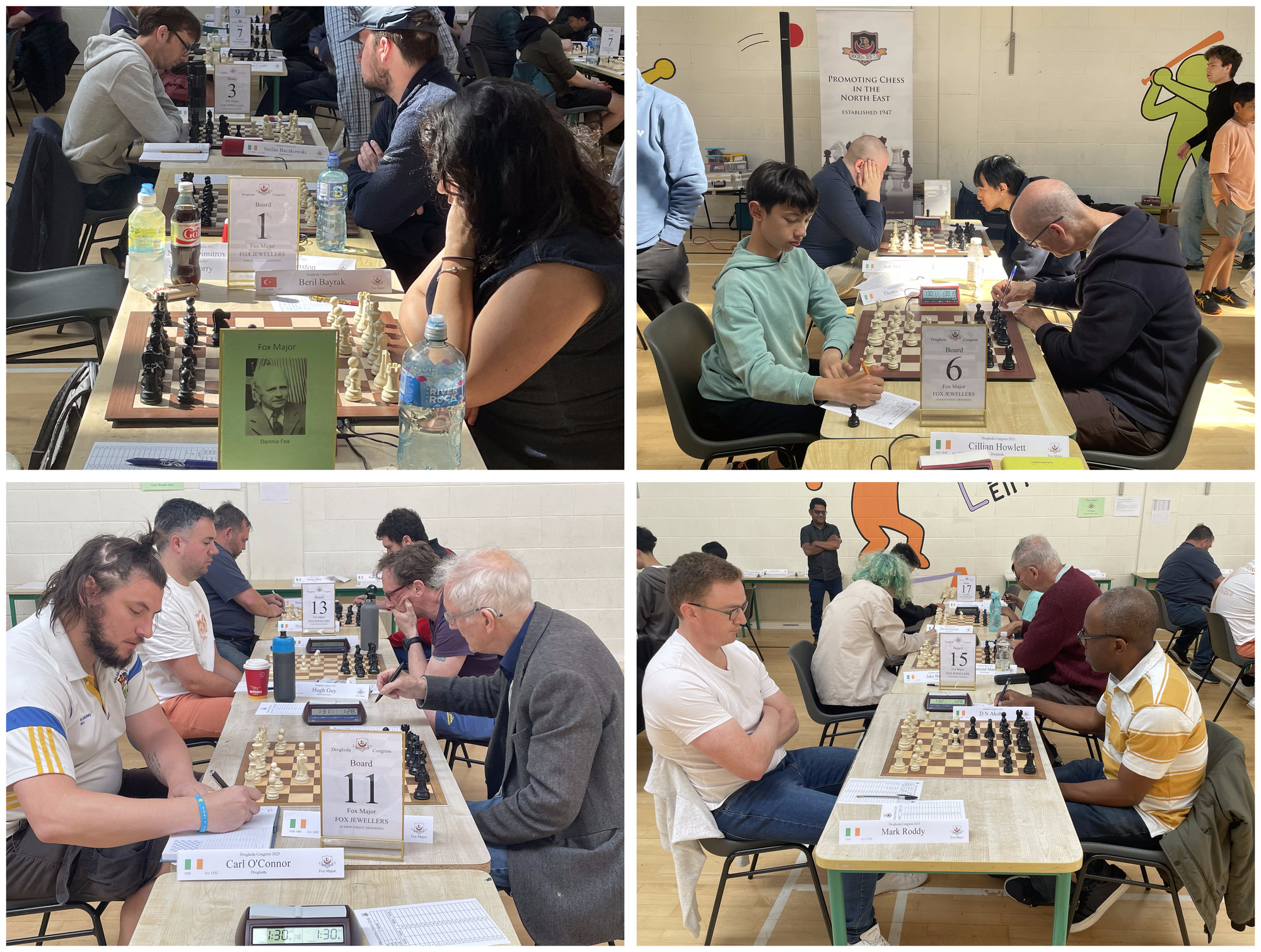 Drogheda Chess Congress 2025: Fox Major Montage
