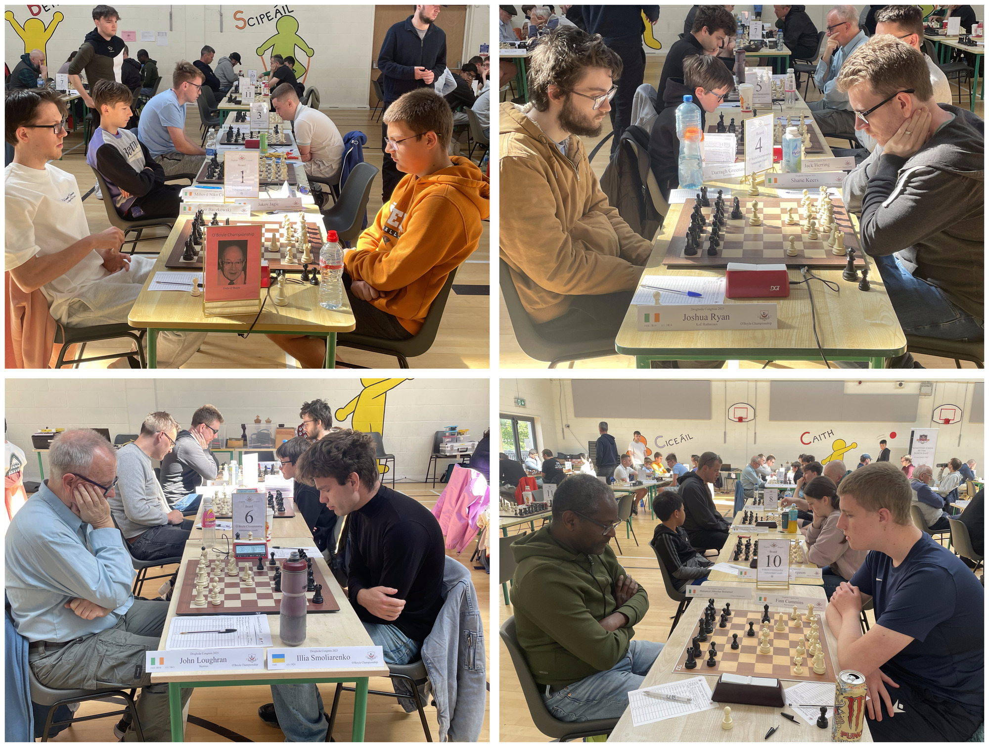 Drogheda Chess Congress 2025: O'Boyle Championship Montage